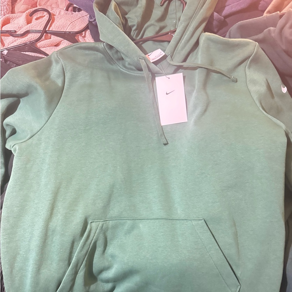 Nike Sage Green Pullover Hoodie